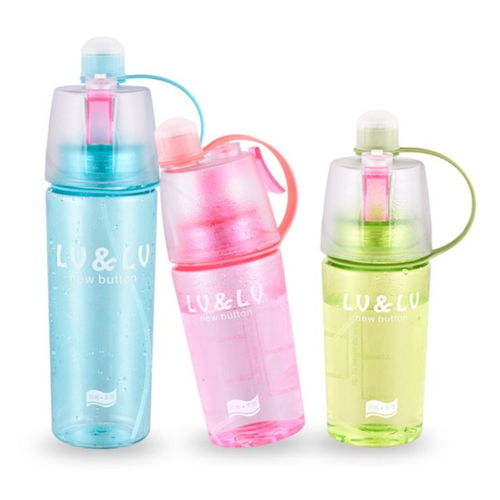 夏季運動新寵：韓版創意噴霧水杯，為你的軍訓與運動降溫增彩